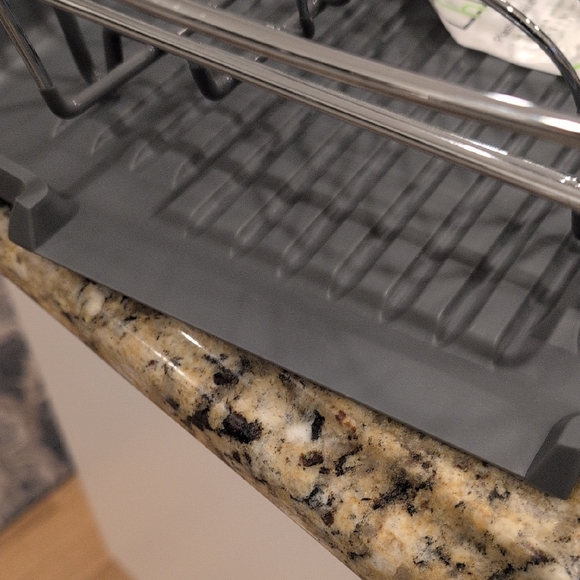 Gray Dish Drying Rack Set - NBU - Picture 9 of 11